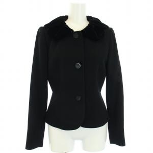 FORMAL ブラックフォーマル ジャケット ベルベット衿 2WAY 7AR S 黒 ブラック /TK