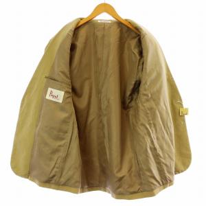 Papas MANIERE DE HEMING テーラードジャケット ブレザー 段返り 総裏地 コットン M46 ベージュ