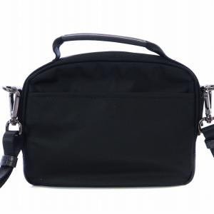 TUMI TROY CROSSBODY ショルダーバッグ ハンドバッグ ナイロン レザー 牛革 ロゴ 黒 ブラック 196308DGE