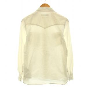 REMI RELIEF The Golden State ウエスタンシャツ カジュアル 長袖 スタッズ S 白 ホワイト /NW17