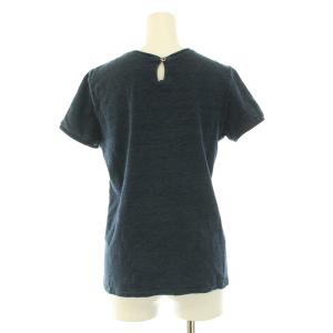 45rpm Tシャツ カットソー 半袖 クルーネック 無地 3 L 紺 ネイビー /BB BM