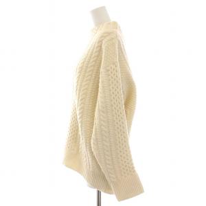 UNITED ARROWS セーター ニット ウール 長袖 アイボリー 白