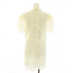 MARC JACOBS ホワイトフローラルレースミニドレス White Floral Lace Mini Dress ワンピース