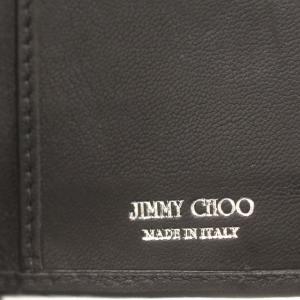 JIMMY CHOO ウォレットバッグ 長財布 ショルダーバッグ スタッズ 星 黒 ブラック