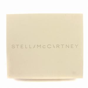 STELLA McCARTNEY 厚底シューズ レースアップ エコレザー ウッドソール 37 24cm 白 ホワイト