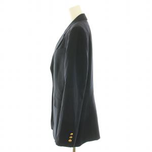 OLD ENGLAND テーラードジャケット ブレザー 紺ブレ アウター シングル 3B ノーベント 金ボタン ウール 38 M 紺 ネイビー