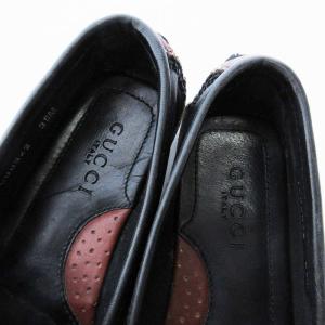 GUCCI グッチ レザー ローファー モカシン ドライビングシューズ GUCCI - グッチ GUCCI ローファー モカシン ドライビング