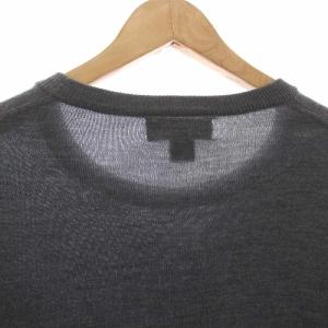 Brooks Brothers セーター ニット クルーネック 長袖 ウール M グレー