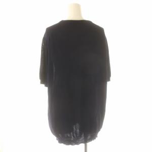 ZANONE ニット カットソー 半袖 50 M 紺 ネイビー /XK BM