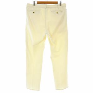 Papas MANIERE DE HEMING パンツ テーパード ジップフライ ストレッチ 52 LL 白 ホワイト