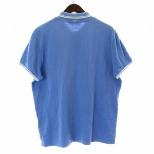 MONCLER MAGLIA POLO MANICA CORTA ポロシャツ カットソー 鹿の子 半袖 ワッペン コットン