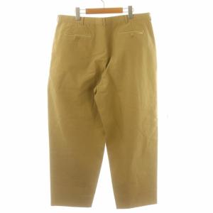 Papas ISLAND チノパン ワイドパンツ タック ベージュ