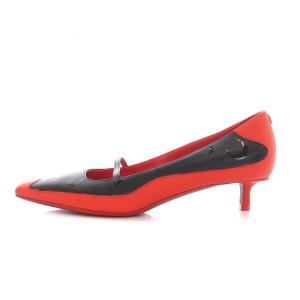 JIMMY CHOO MARINE SERRE パンプス 36.5 レッド ブラック