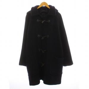 ヴィンテージ ダッフルコート ウール 46 ネイビー