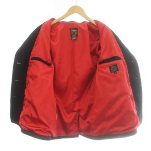 Schott CRIMIE ピーコート Pコート レザーパイピング ウール M 黒 ブラック