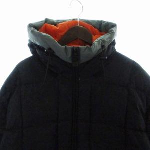 Timberland ダウンジャケット ハーフジップ アウター L 紺 ネイビー