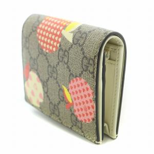 GUCCI レ ポム カードケース アップル GGスプリーム