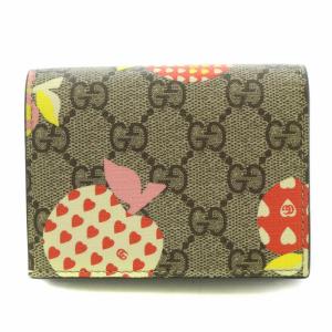 GUCCI レ ポム カードケース アップル GGスプリーム