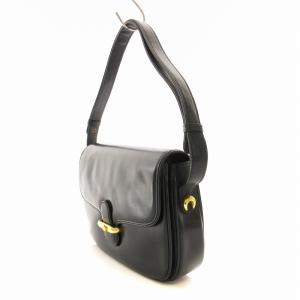 GUCCI オールド ショルダーバッグ ブラック