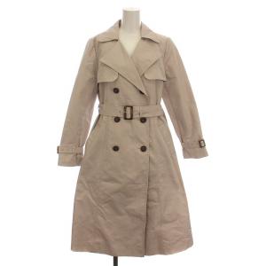 ベーシックトレンチコート ロング アウター M ベージュ /YM BM