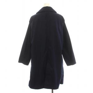 Traditional Weatherwear 24SS NEW BANWELL バンウェル ダブルブレステッドコート ロング アウター 34 紺 ネイビー
