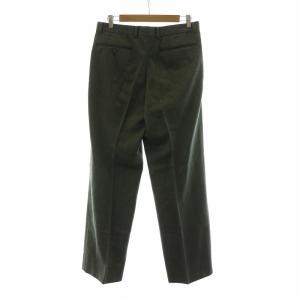 Christian Dior MONSIEUR スラックスパンツ タック テーパード センタープレス ジッパーフライ 82 L グレー
