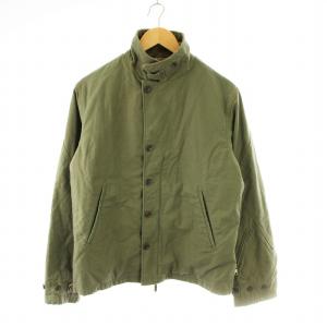 ダックジャケット アウター 2WAY S カーキ /MM
