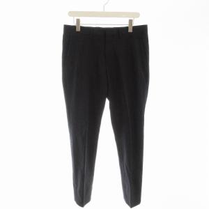 テーパードパンツ ストライプ 48 紺 ネイビー 63048204412