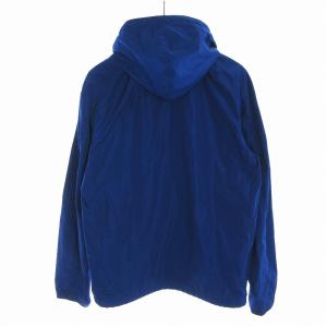 POLO RALPH LAUREN パーカー ジップアップ ロゴ 刺繍 裏地ナイロン S 青 ブルー