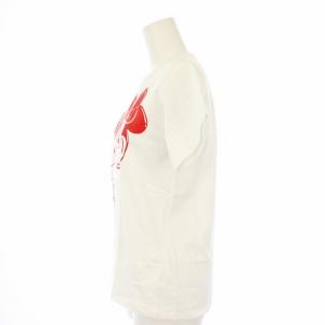 COMME des GARCONS GIRL AD2021 ミニーマウス Tシャツ カットソー 半袖 M 白 赤 NI-T003 /TK BM