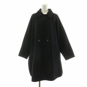 リバーポンチョコート アウター ロング S ブラック 1625-104-4877 /NQ BM