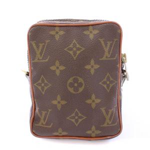 LOUIS VUITTON ミニダヌーブ モノグラム キャンバス ショルダーバッグ ブラウン M45268