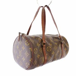 LOUIS VUITTON パピヨン26 モノグラム ボストンバッグ 旧型 ブラウン M51336