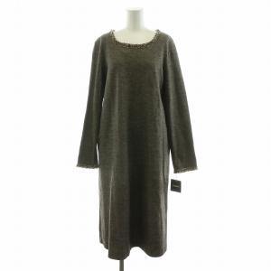 タグ付き ワンピース ロング 長袖 4 ブラウン A2283UA /NQ BM