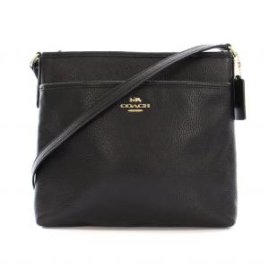 美品 オールドコーチ ☆ USA製 レザー フラップ ショルダー
