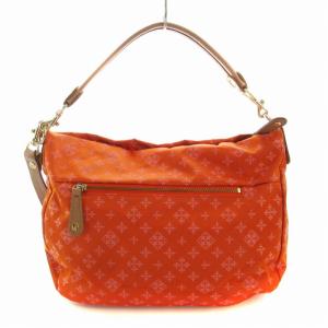 russet ハンドバッグ ショルダーバッグ 総柄 2WAY オレンジ /RO BM