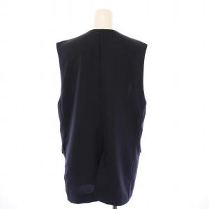 green label relaxing スラブオックス ベスト ジャケット F 紺 3622-199-0251 /BM BM