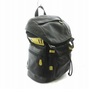 COACH パーフォレイテッド レザー リュックサック バックパック ブラック F72018 /NQ MU