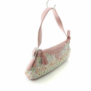 Think Bee ハンドバッグ 柄 レザー ピンク /NQ MU