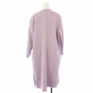 23区 19AW ウールカシミヤリバーコート コーディガン 30 ラベンダー 214-5.SC.WS.KW.0601
