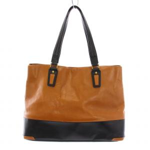 MASTERPIECE トートバッグ Gloss グロス カウレザー キャメル 黒 01643-v2 /YM MU