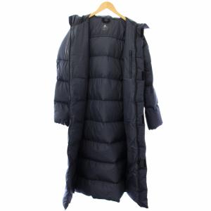 adidas ダウンコート ベンチコート アウター L 紺 GE9994 /TK MU