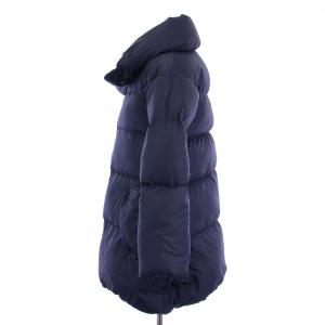 HELLY HANSEN ダウンコート ロング ジップアップ ハイネック ナイロン M 紺 HW11377 /BM MU