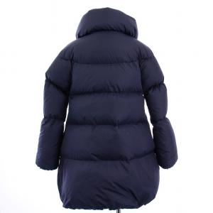 HELLY HANSEN ダウンコート ロング ジップアップ ハイネック ナイロン M 紺 HW11377 /BM MU