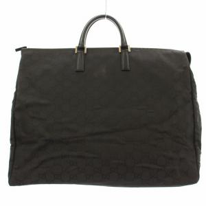 105670 ボストンバッグ GG柄 ブラック