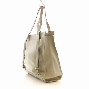 GINZA Kanematsu トートバッグ ハンド レザー グレー /EE MT