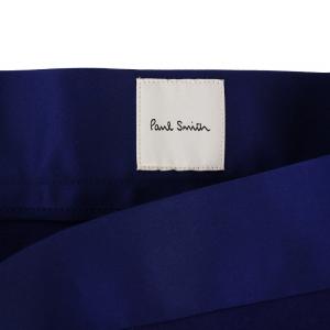 PAUL SMITH 23SS ラップスカート ひざ丈 リボン ウール 38 紫 235027 /BM MU