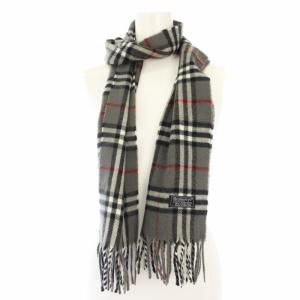 burberrys マフラー ストール チェック グレー