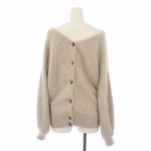 Mystrada アンゴラゆるニット セーター 長袖 38 ベージュ 30352890 /BM BM