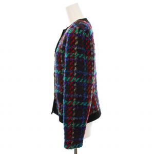 Guy Laroche GuyLaroche ヴィンテージ ノーカラージャケット ツイード アウター 38 マルチカラー KGL-3402045 /YM